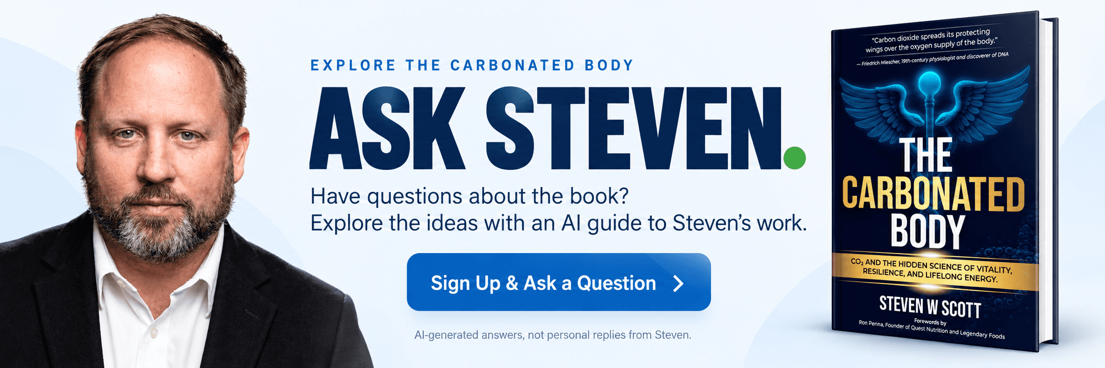 Ask Steven. Have questions about the book? Explore the ideas with an AI guide to Steven’s work. Sign up and ask a question. AI-generated answers, not personal replies from Steven.