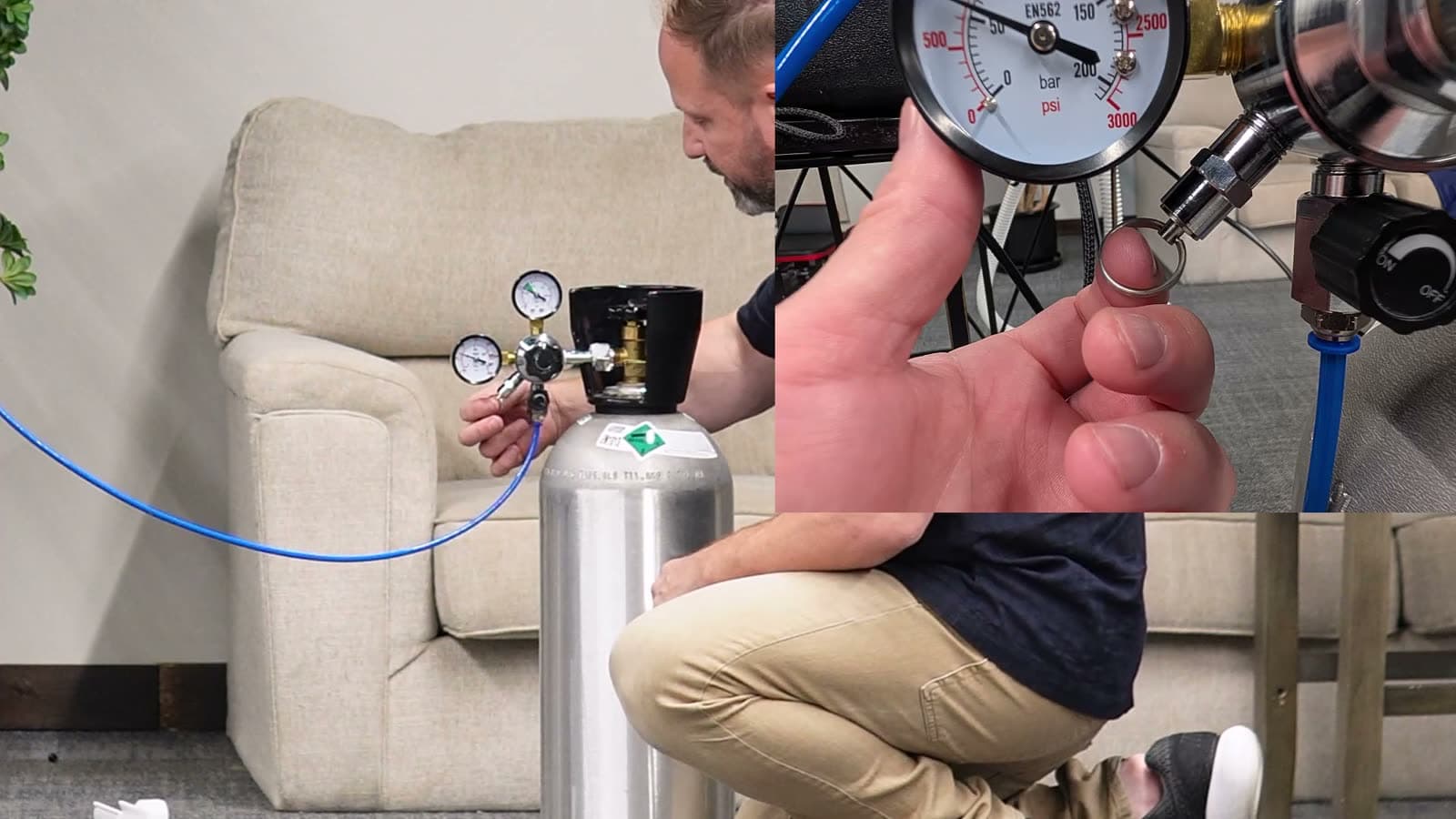 The pressure relief valve