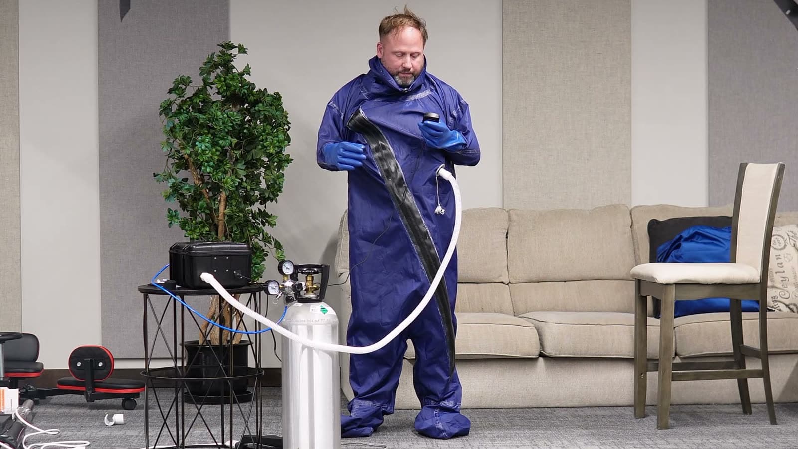 Running the vacuum