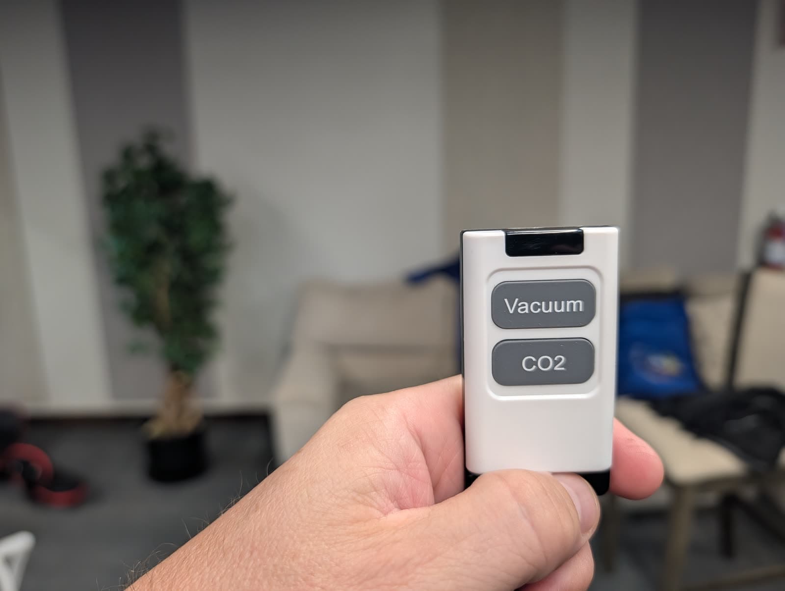 The wireless wrist remote