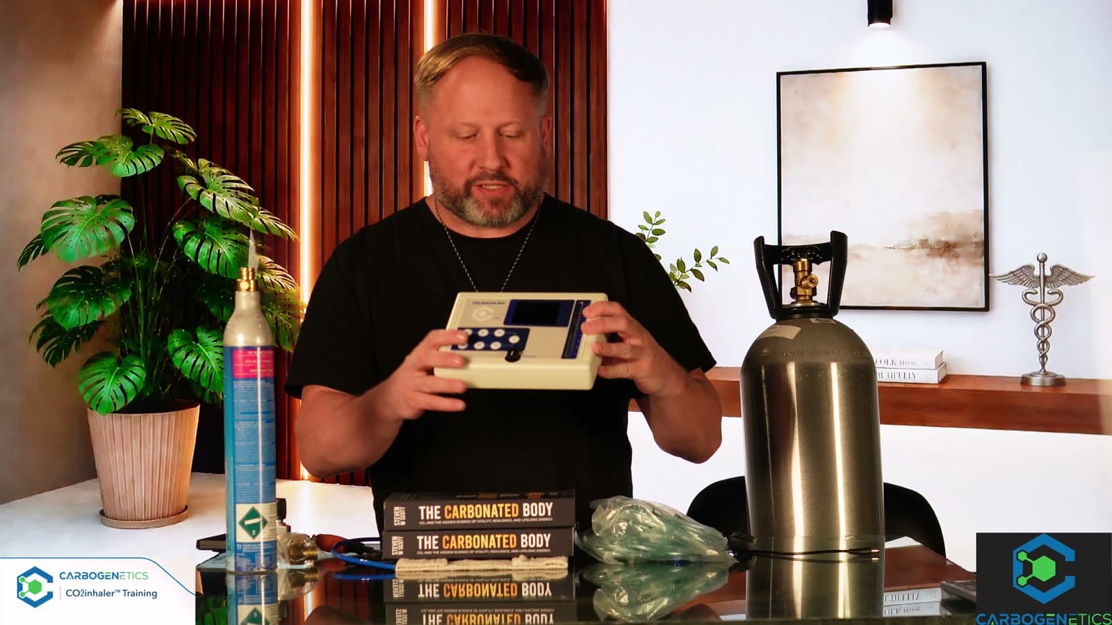 The CO2inhaler device