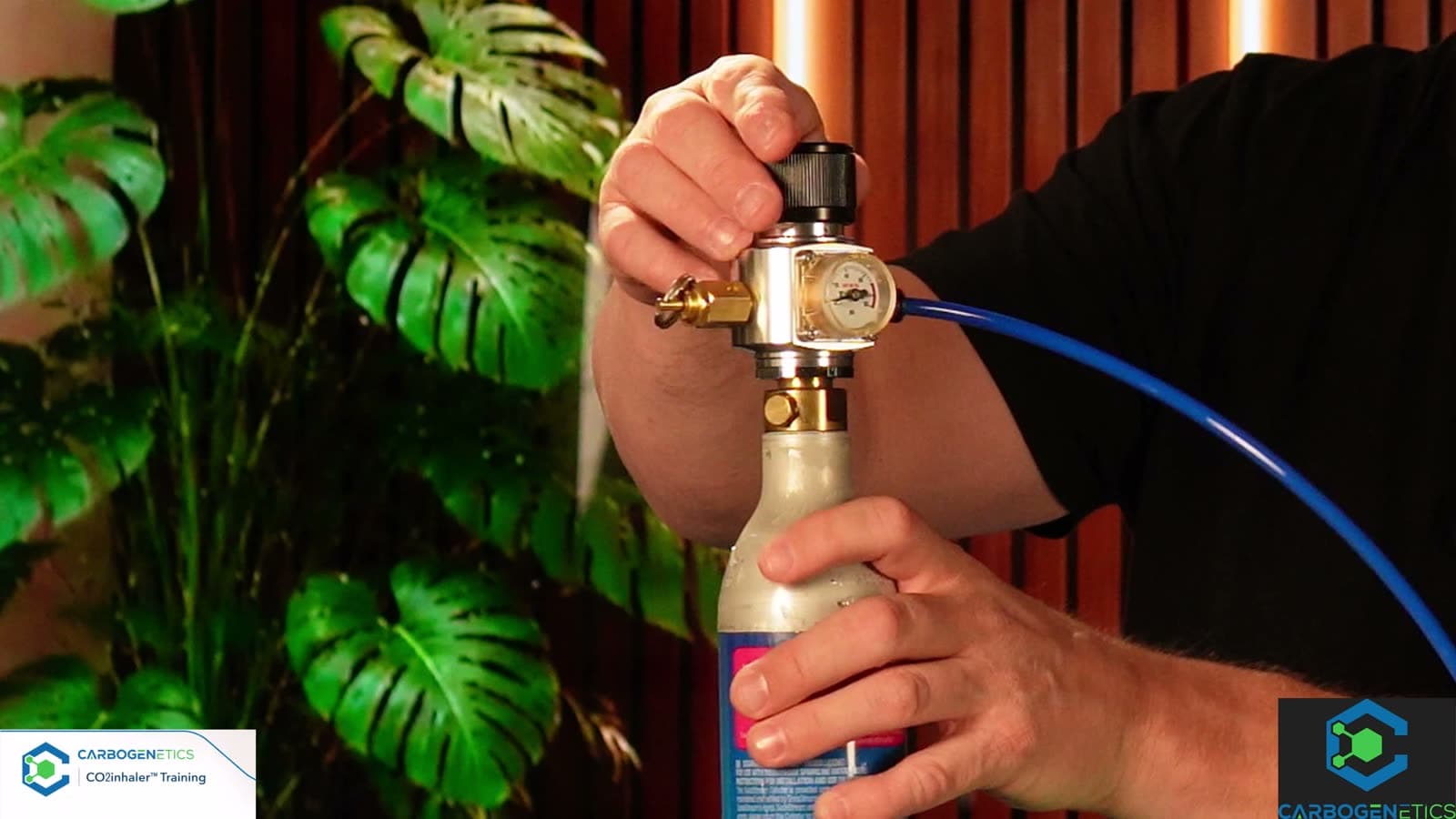 Setting the pressure to 15 to 20 psi